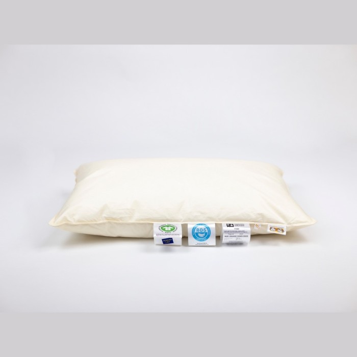 Подушка BABY ORGANIC DOWN GRASS низкая 40х60