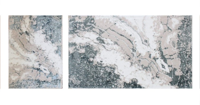 Darina №2 Набор ков. для ванной 60х100 и 40х60