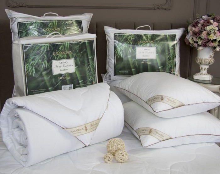 Подушка Luxury Hotel Collection Bamboo 70х70