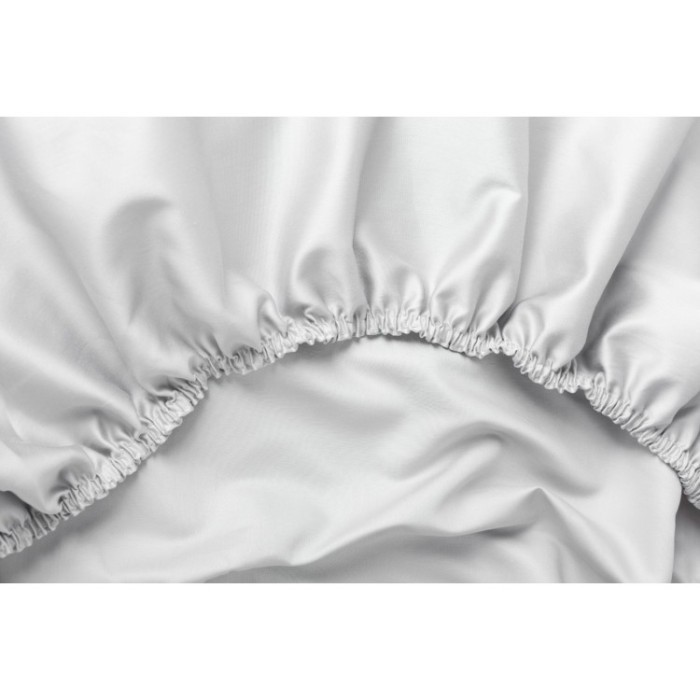 Простыня на резинке Ash grey Allure Grass 200х200х40