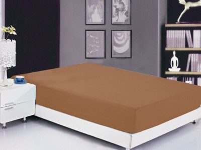 Простынь на резинке сатин однотонный PRC-R-04 200x200