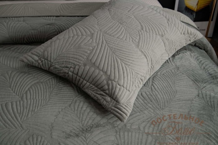 Ноэль покрывало оливковое  240х260