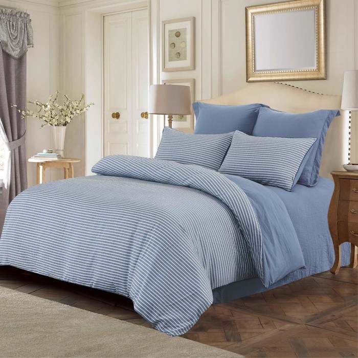 Мираж (стоун) Комплект постельного белья жатка Евро 4н