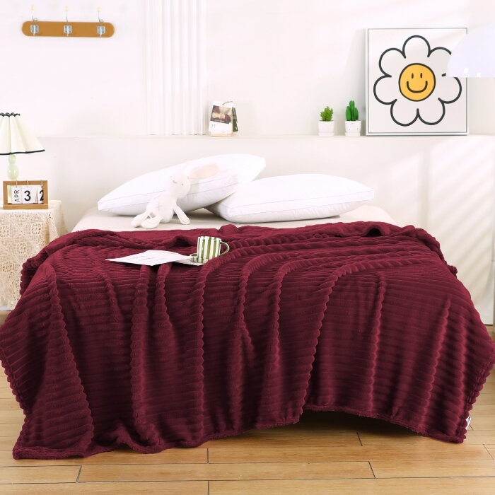 Плед фланелевый Cristelle Stripe premium 150x200 CST1520-09 Код3065