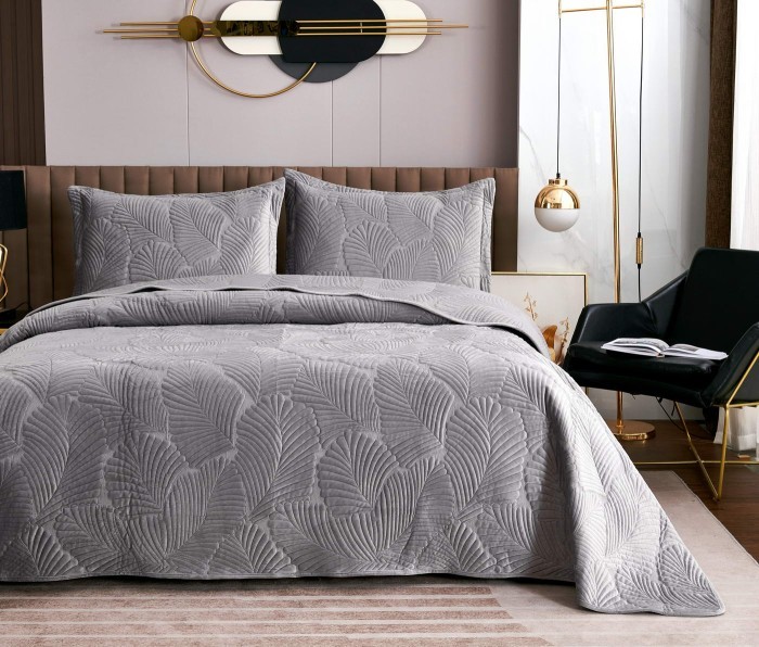 Ноэль (пеп лиловый) Покрывало 240х260