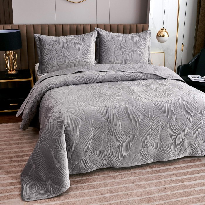 Ноэль (пеп лиловый) Покрывало 240х260