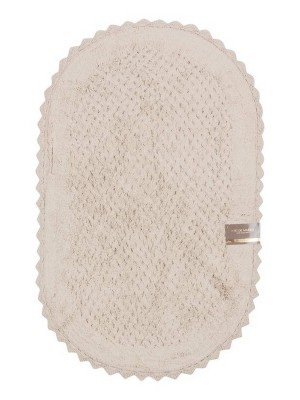 Hanna (белая) Коврик для ванной кружевной 60х100
