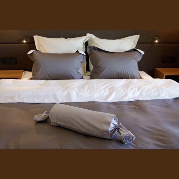 Постельное белье Twist grey&white Семейный