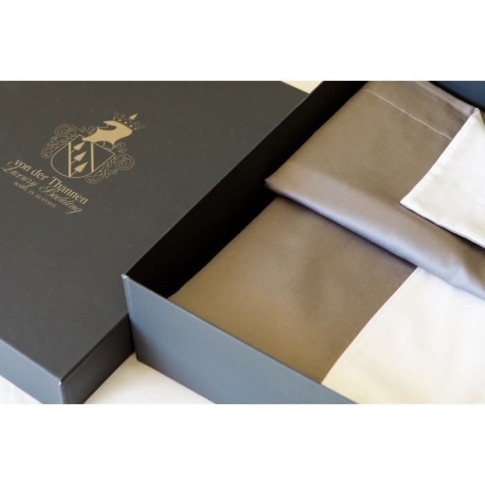 Постельное белье Twist grey&white Семейный