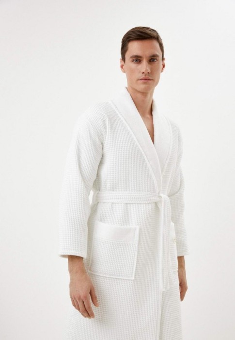 Михаэль (белый) XL Халат махровый