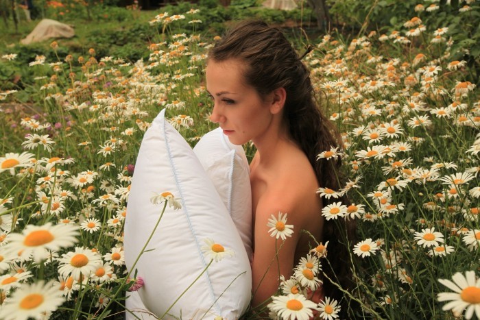 Одеяло стеганое всесезонное  «Ромашка Антистресс»  150 х 200