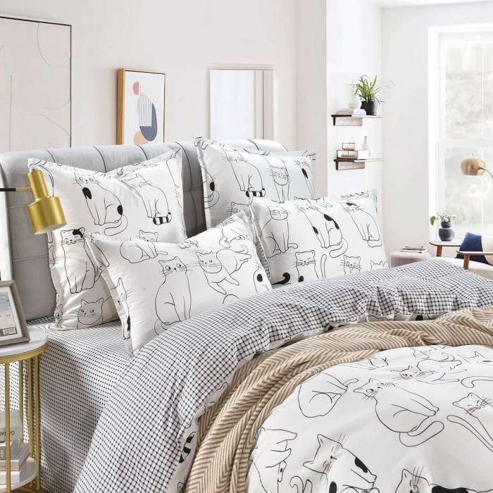 Харли Комплект постельного белья Сатин 2х