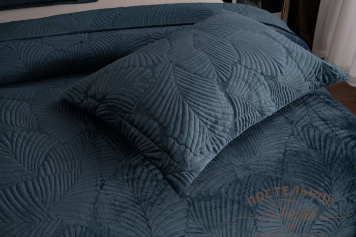 Ноэль синее покрывало 240х260