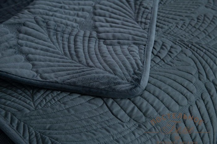 Ноэль синее покрывало 240х260