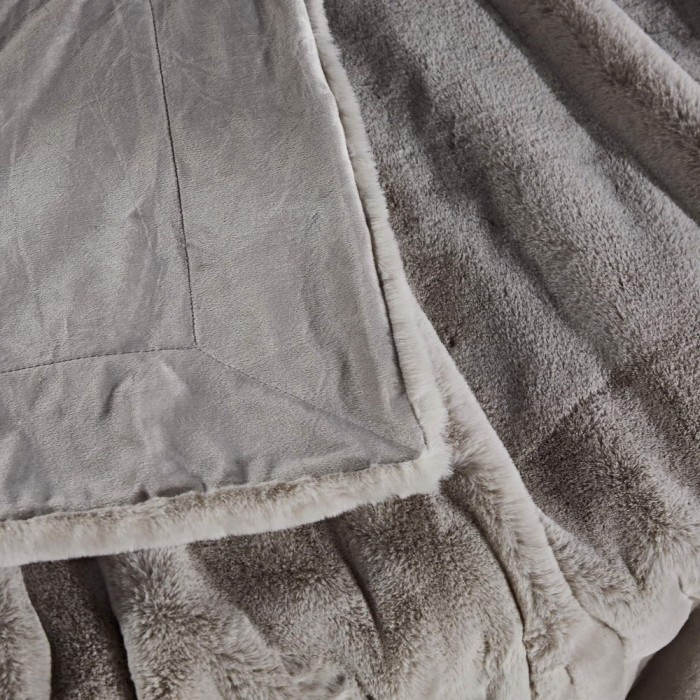 Ричард (серый) Плед 210х230