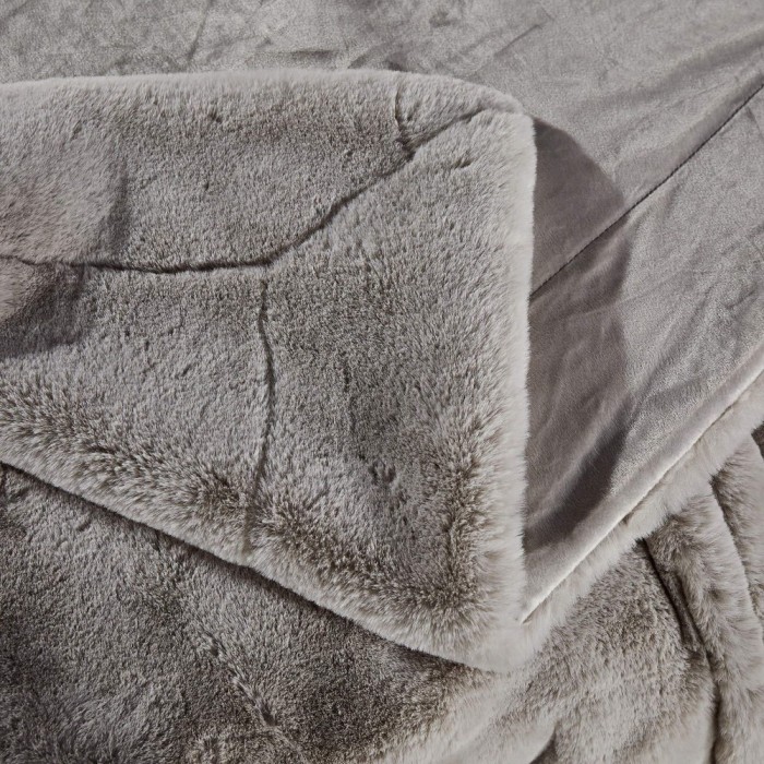 Ричард (серый) Плед 210х230