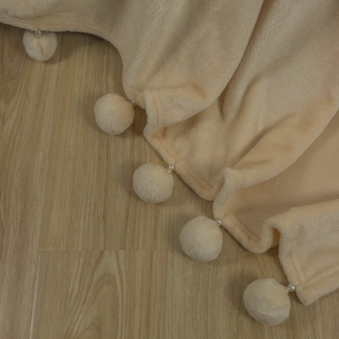 Бубон-жемчуг Новый (молоко) Покрывало 2х