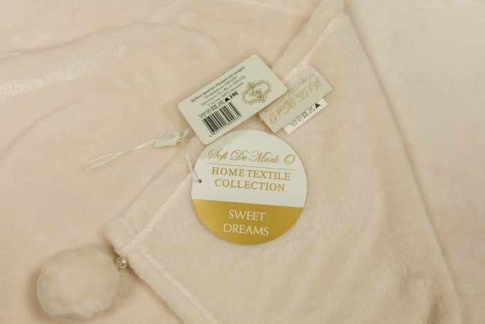 Бубон-жемчуг Новый (молоко) Покрывало 2х