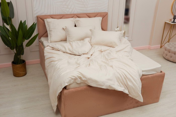 Моне (крем) страйп сатин 7Е