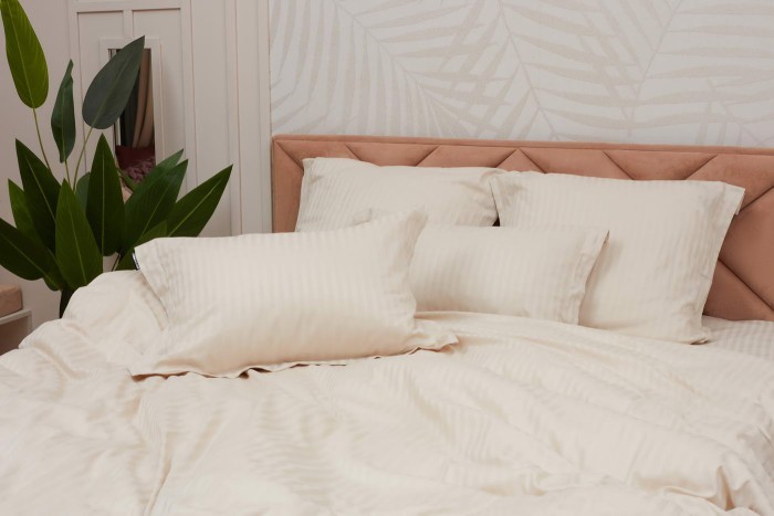 Моне (крем) страйп сатин 7Е