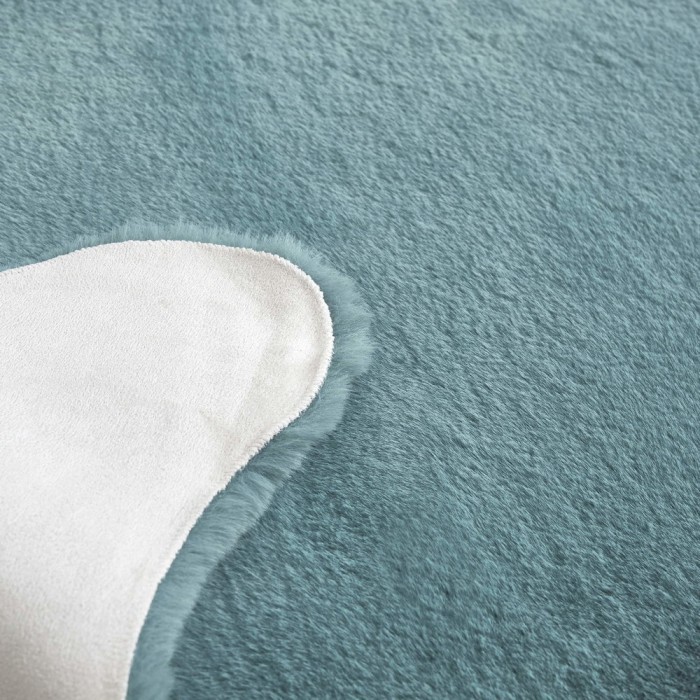 Коврик Плюшевый (зеленый) 80х120