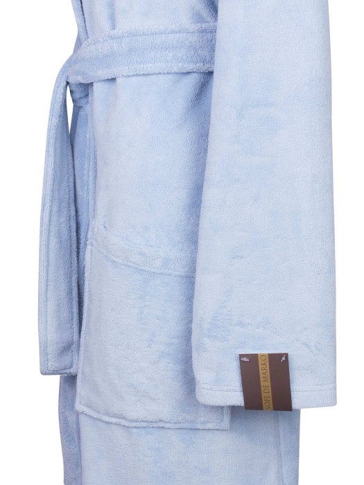 Шанти (голубой) L Халат Махровый