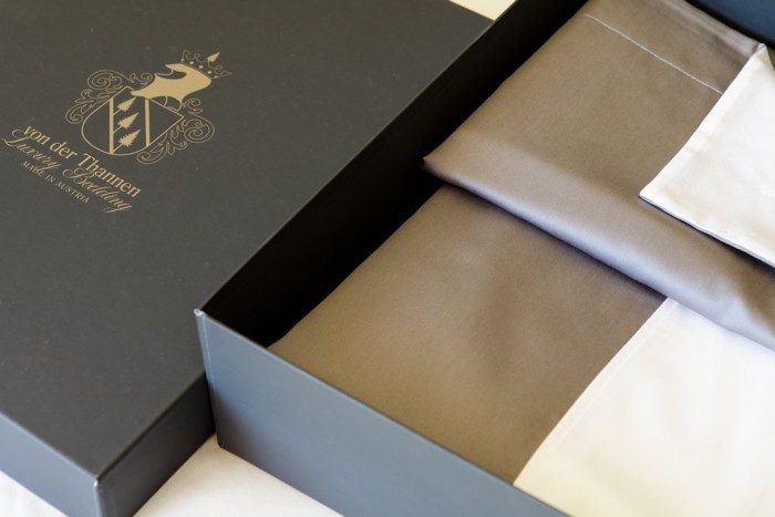 1006-017 Постельное белье Twist grey&white Евро