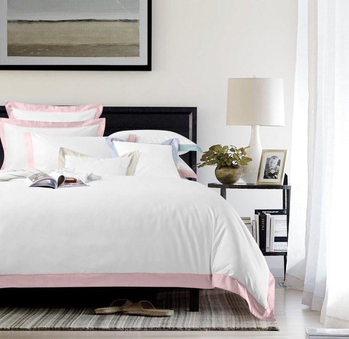 Наволочка "Fringe" 50*75 Нежно-розовый