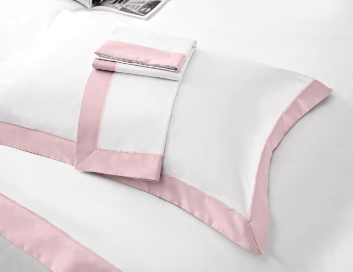 Наволочка "Fringe" 50*75 Нежно-розовый