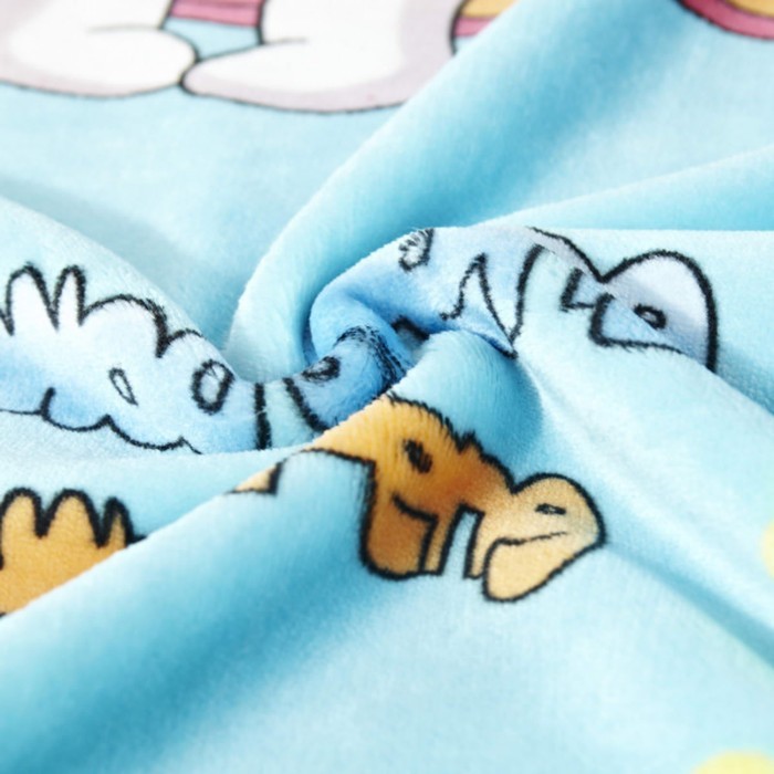 Боби (синий) Покрывало 100х140