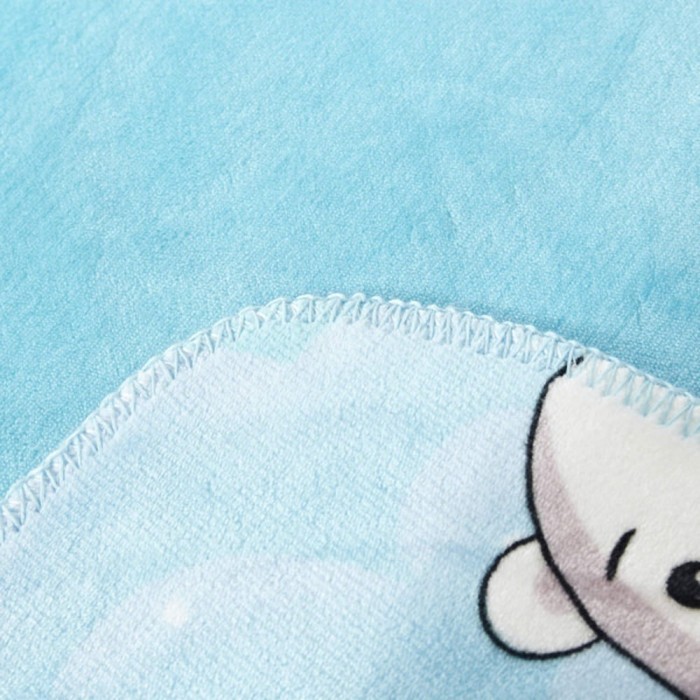 Боби (синий) Покрывало 100х140