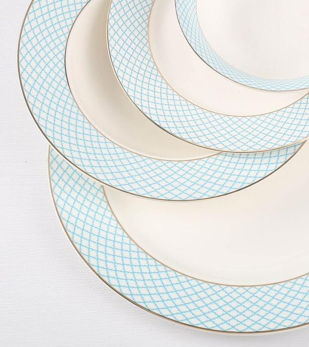 Набор столовой посуды Arya Azure 24 едедмета Белый