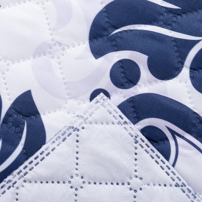 Покрывало "Этель" евро Дамаск, 230х210 см, микрофибра