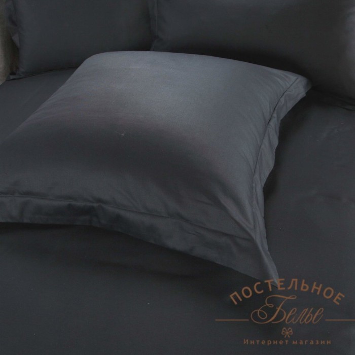 Джонатан (черный) Комплект постельного белья сатин 7Е