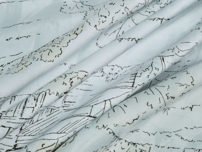 Одеяло ЛЕТНЕЕ тенсел в тенселе-люкс 200х220 см, 2159-OM