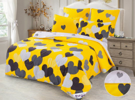 Комплект постельного белья евро с одеялом De Verano Y400-12 код1175