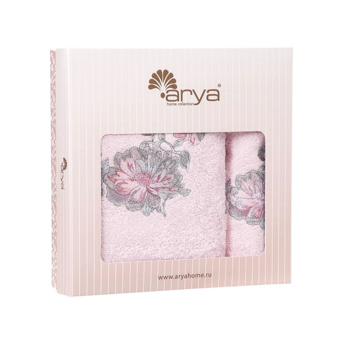 Набор Полотенец Arya С Вышивкой 30X50-50X90 2 Пр. Luella