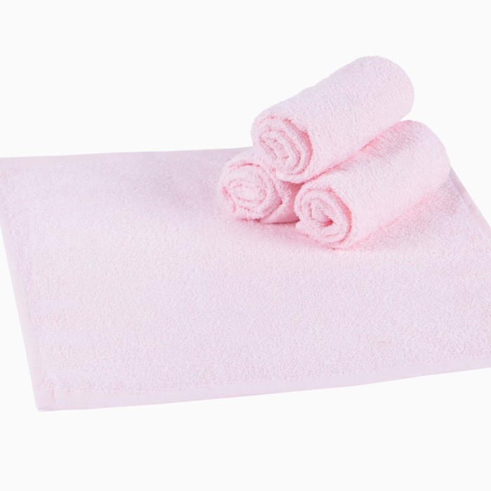 Подарочное полотенце Arya 30X30 4 Пр. Poly Розовый