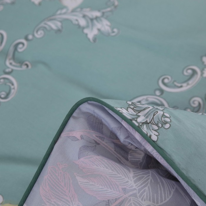 Тониа (изумруд) Комплект постельного белья сатин 1.6
