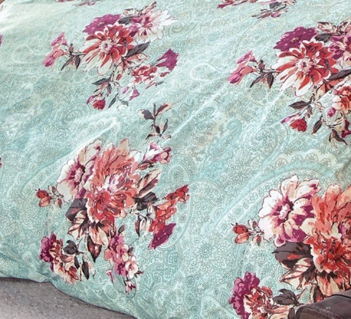 FLORET Постельное белье  ранфорс, 140ТС, 100% хлопок, евро