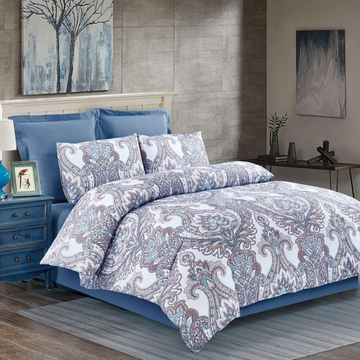 Блюми Комплект постельного белья модерн Евро 4н