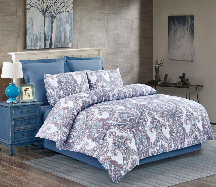 Блюми Комплект постельного белья модерн Евро 4н