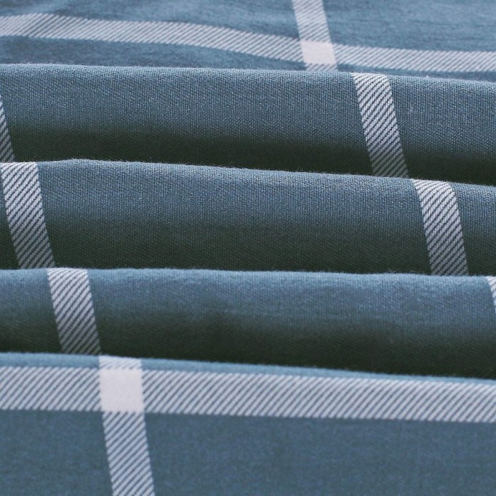 Элман (св.синий) Комплект постельного белья жатка 1.6