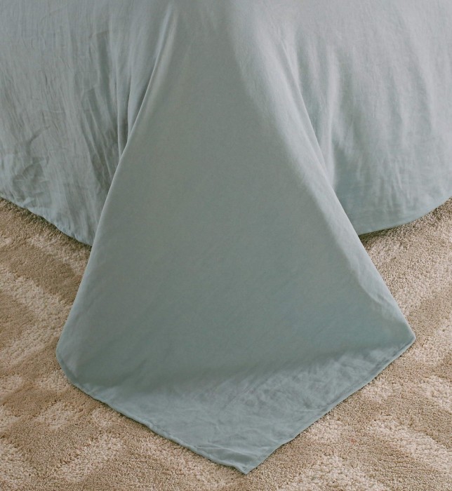 Элман (св.синий) Комплект постельного белья жатка 1.6