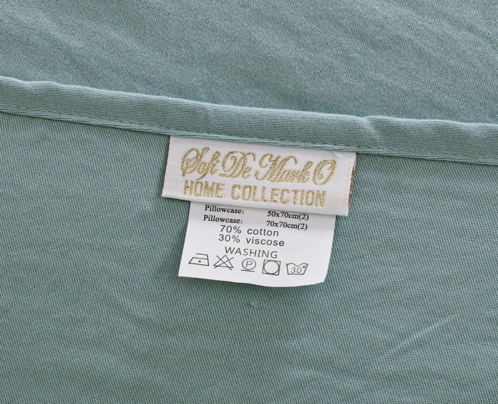 Элман (св.синий) Комплект постельного белья жатка 1.6