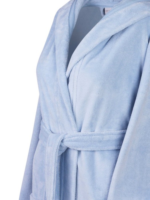 Шанти (голубой) XL Халат Махровый