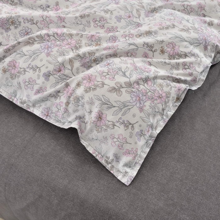 Лика (кофе) Комплект постельного белья Сатин 2х