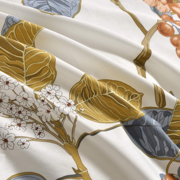 Вагнер (белый) Комплект постельного белья сатин Евро 4н