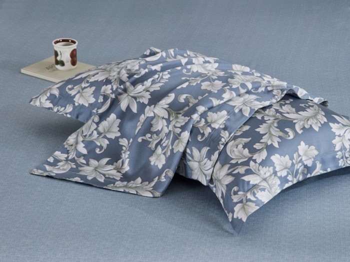 Постельное белье Asabella 2094-6 евро тенсел-люкс