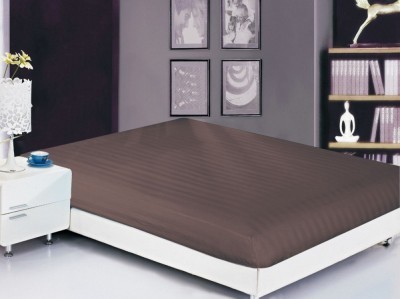 Простынь на резинке сатин однотонный PRC-R-51 180x200